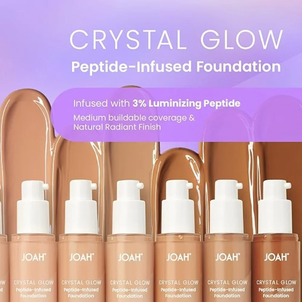 JOAH Crystal Glow Primedation Foundation - MC030